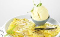 Glace à l'ananas maison